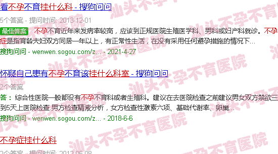  不孕挂什么科-汕头不孕挂什么科